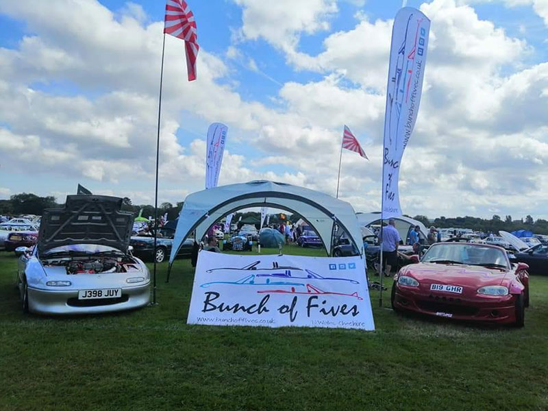 Bunch of Fives, Bodrhyddan Hall Car Show