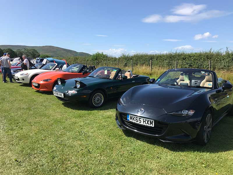 Bunch of Fives MX5, North Wales